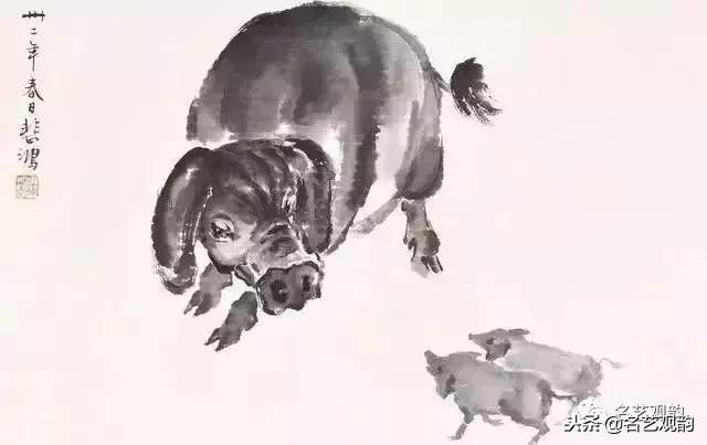 赏十大名家画笔下的猪，”猪“福填满2019！