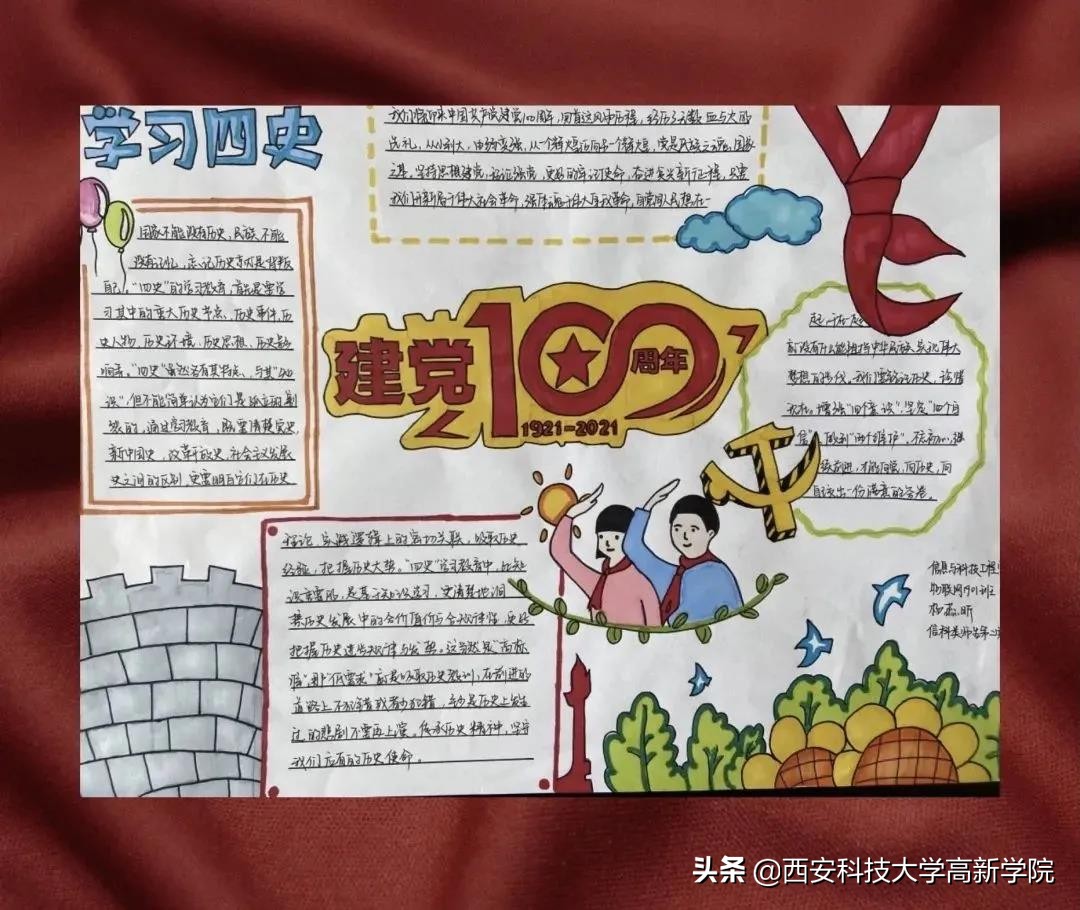 献礼百年|高新er手绘爱*党**情