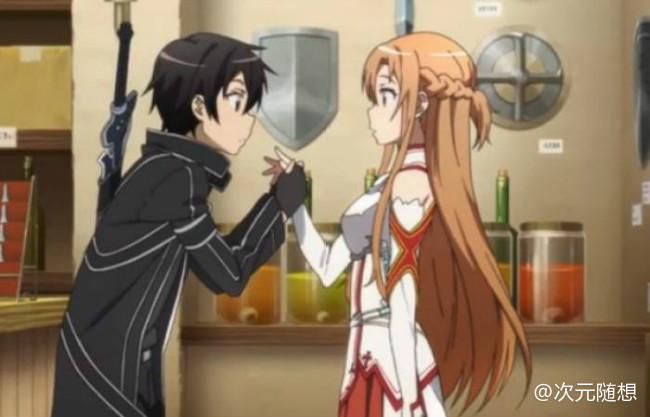 刀剑神域：桐人女网友众多，为何撼动不了亚丝娜六宫之主的地位？