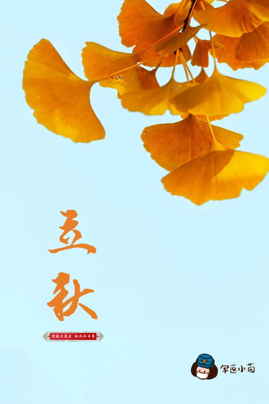 军医小茵丨今日立秋
