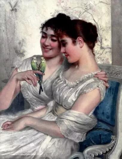 60幅世界名画中的60个典故图片,有典故的名画