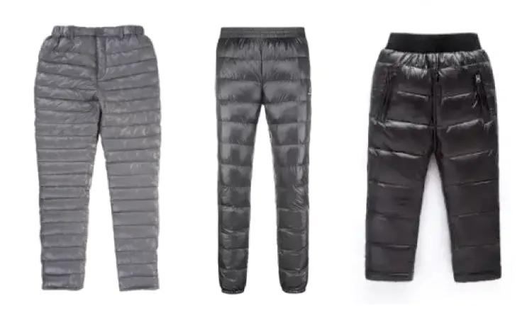 羽绒裤怎样穿才好看,蓬松羽绒裤