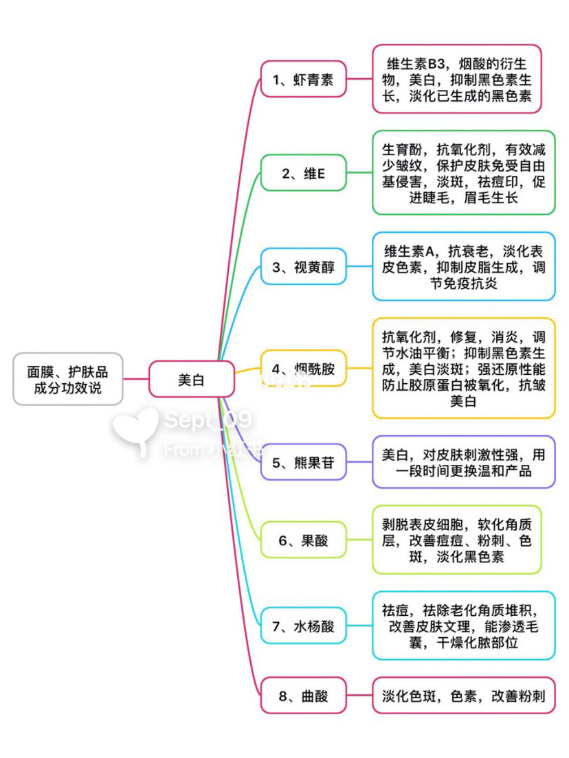 女生必须知道的护肤成分表,女生必须知道的护肤成分