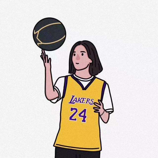 篮球头像男生女生,篮球卡通头像