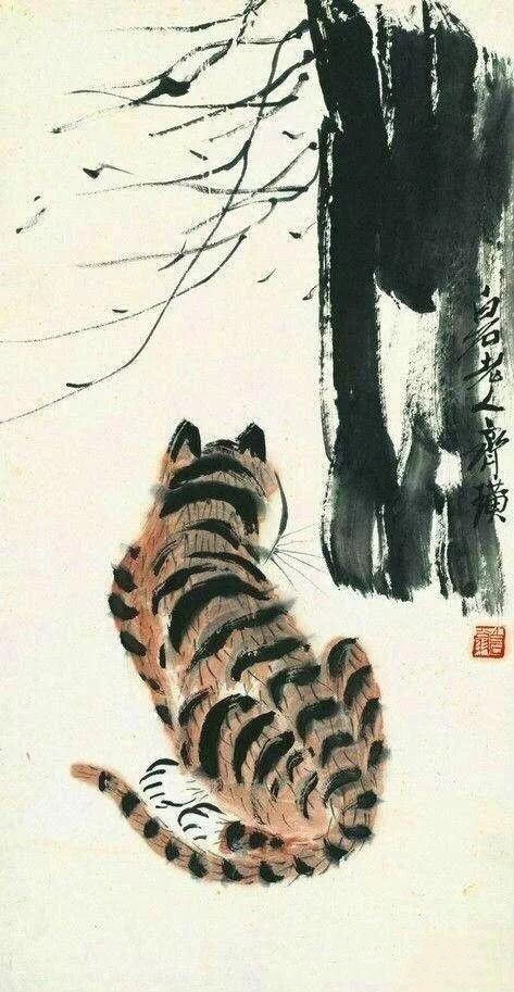 齐白石画牛没有牛头,齐白石画蛙不见蛙
