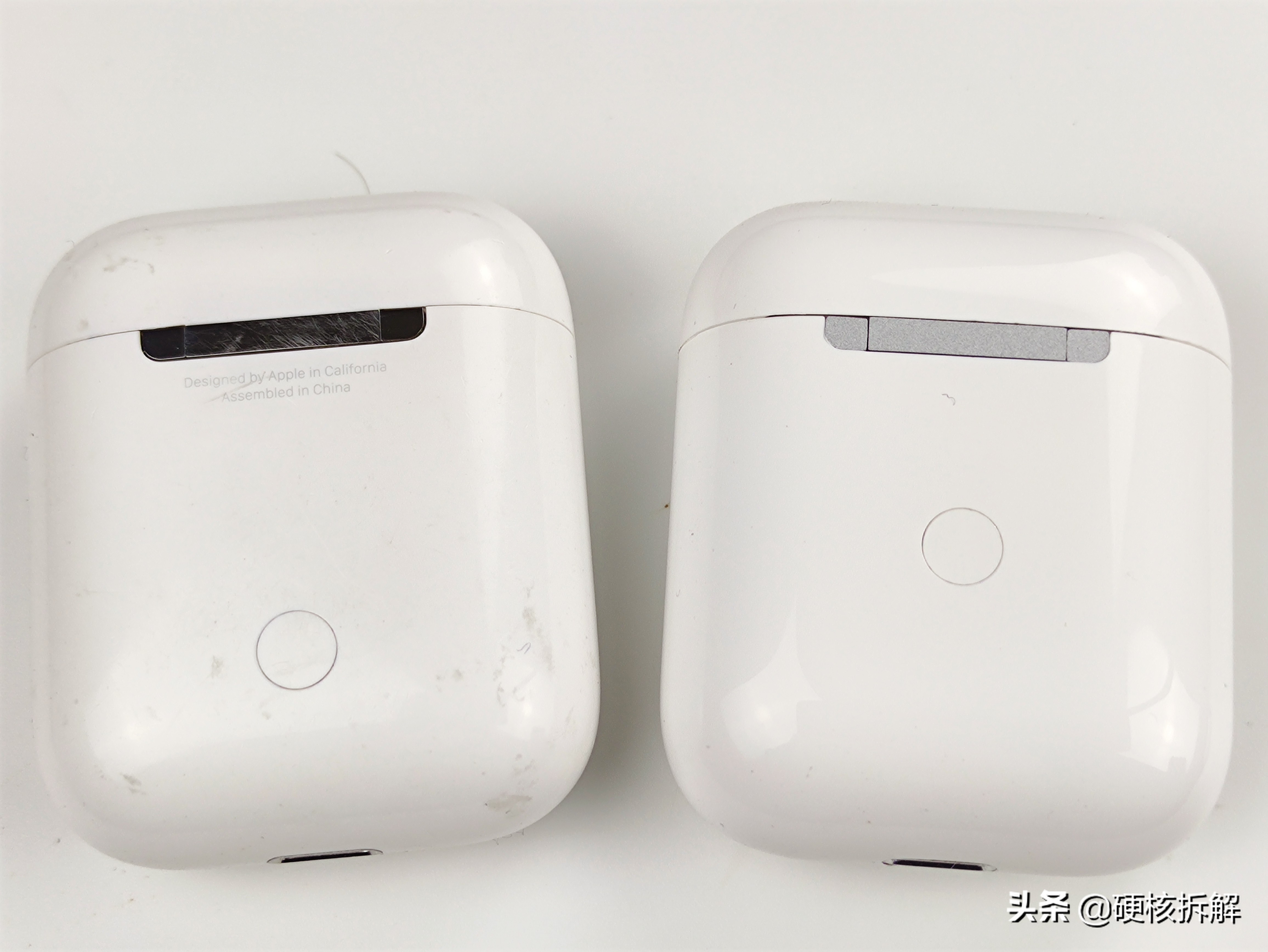 拆解苹果airpods和华强北airpods,拆解airpods耳机喇叭
