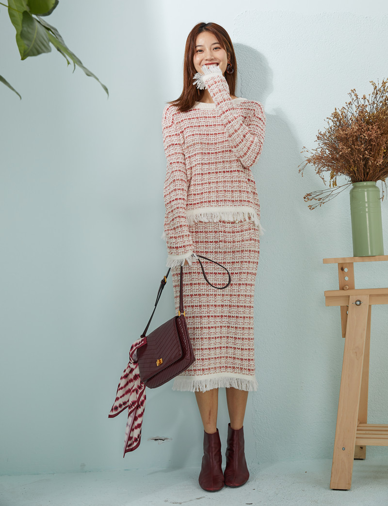 秋冬新款韩版宽松百搭针织衫,秋冬温柔针织衫穿搭