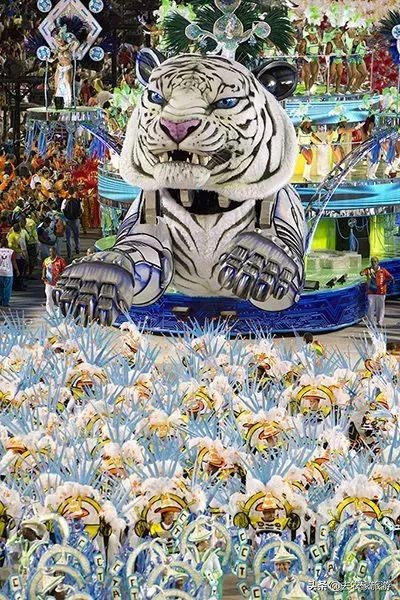 真实的巴西狂欢节,巴西惊艳沙滩狂欢节