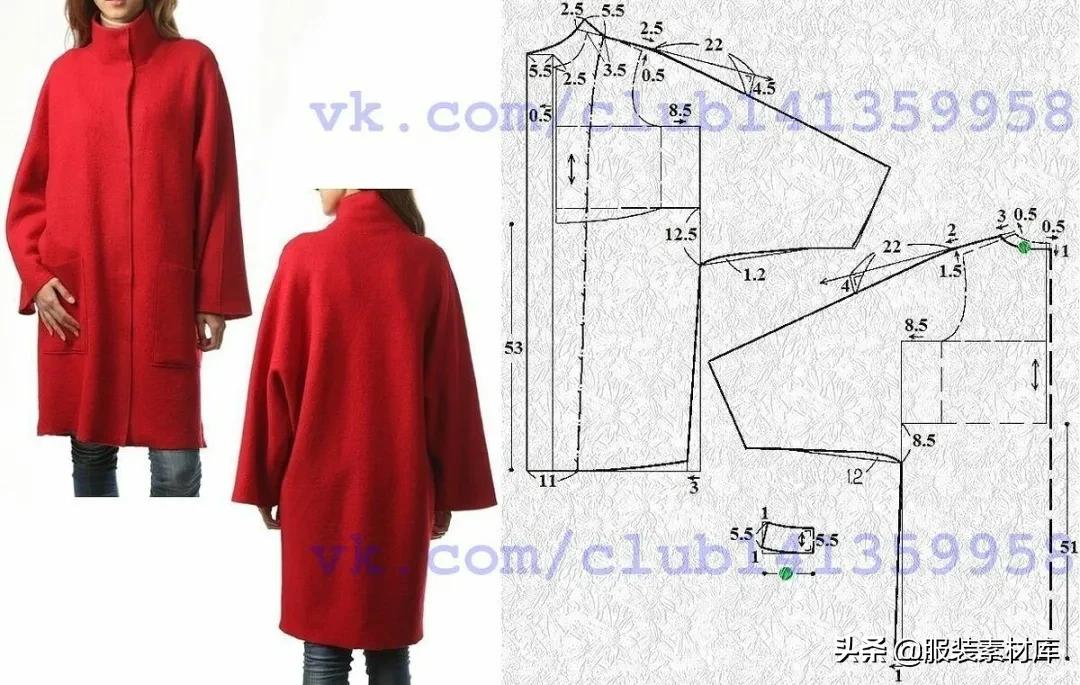 超简单的款式图,时尚法式图纸