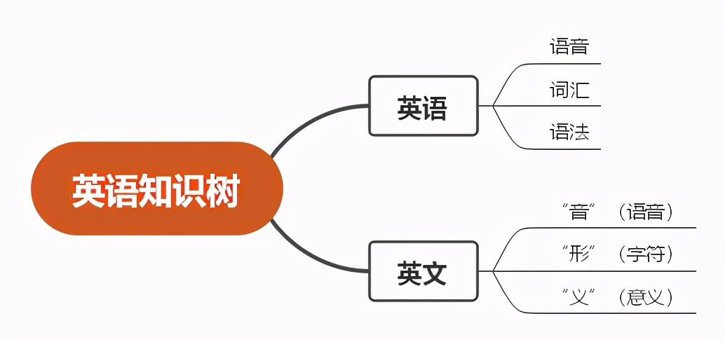 英语结构化知识构建,英语的知识体系结构