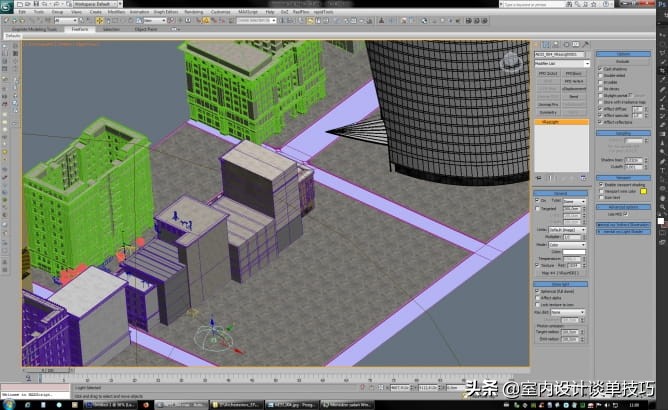 国外室外效果图，材质纹理纹样做这么真实，怎么做到的