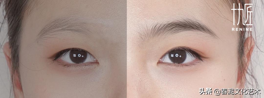 线条眉眉头纹得太方了怎么办,线条眉的眉头怎么做