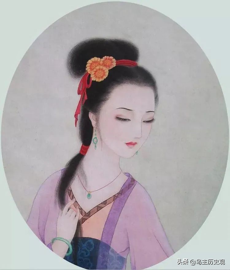 才女一幅画，尽是些圈圈点点，里面却藏着一首思夫词，太含蓄了