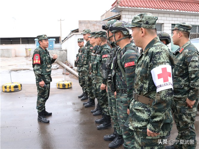魔鬼周训练武警特战队员宣誓出征,魔鬼周训练天狼突击队