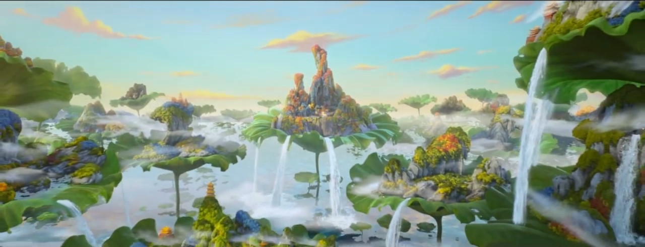 哪吒之魔童降世藕饼出现的片段,哪吒之魔童降世藕饼同框