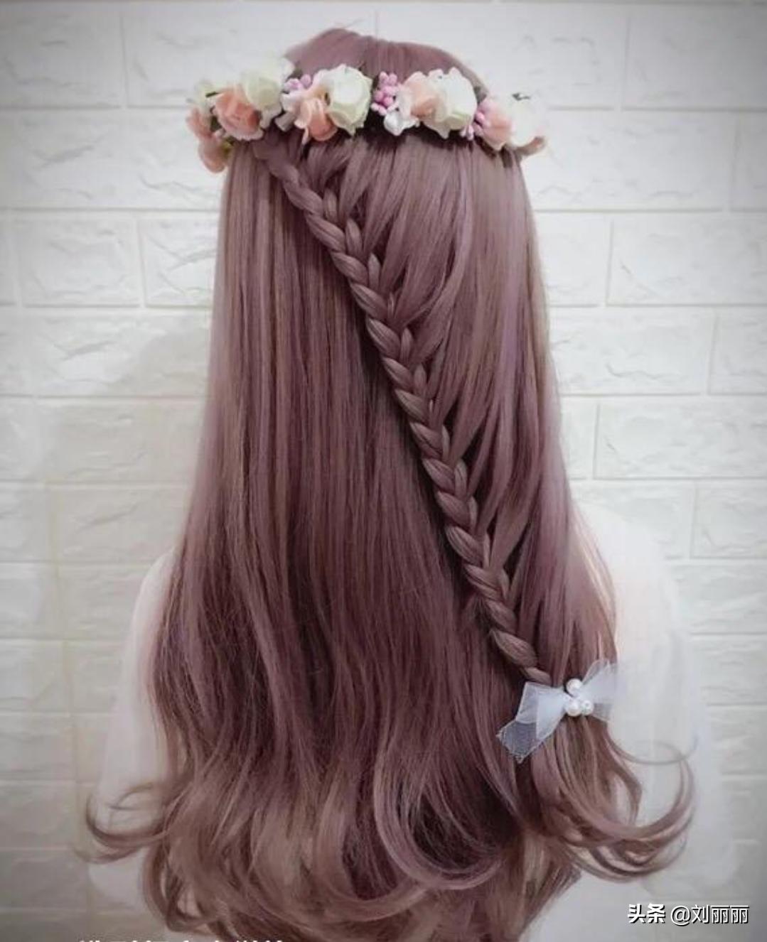 好看简单的女神中长款发型,最流行好看发型女生