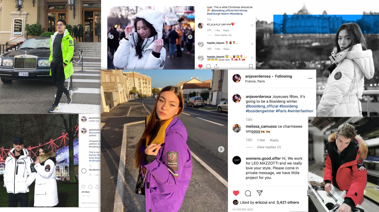 2020年波司登羽绒杨幂同款,杨幂同款波司登渐变色羽绒服