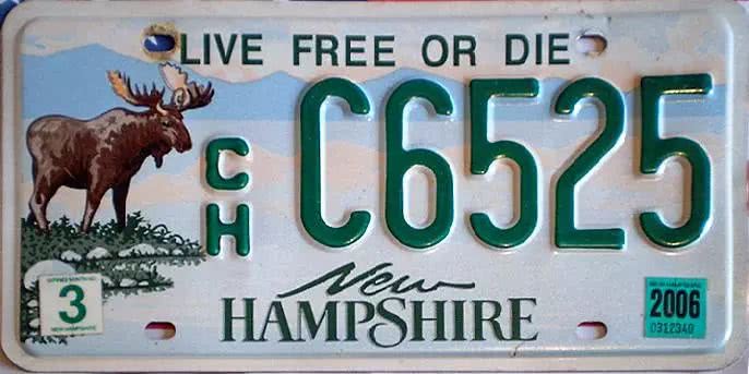 美国各省份的车牌,美国各大州车牌