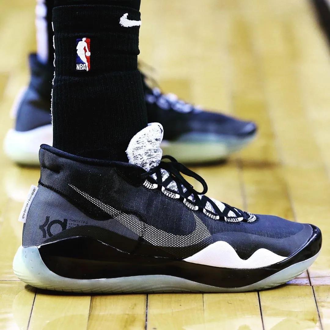 让杜兰特签欧文的球鞋,nba球员上脚的球鞋