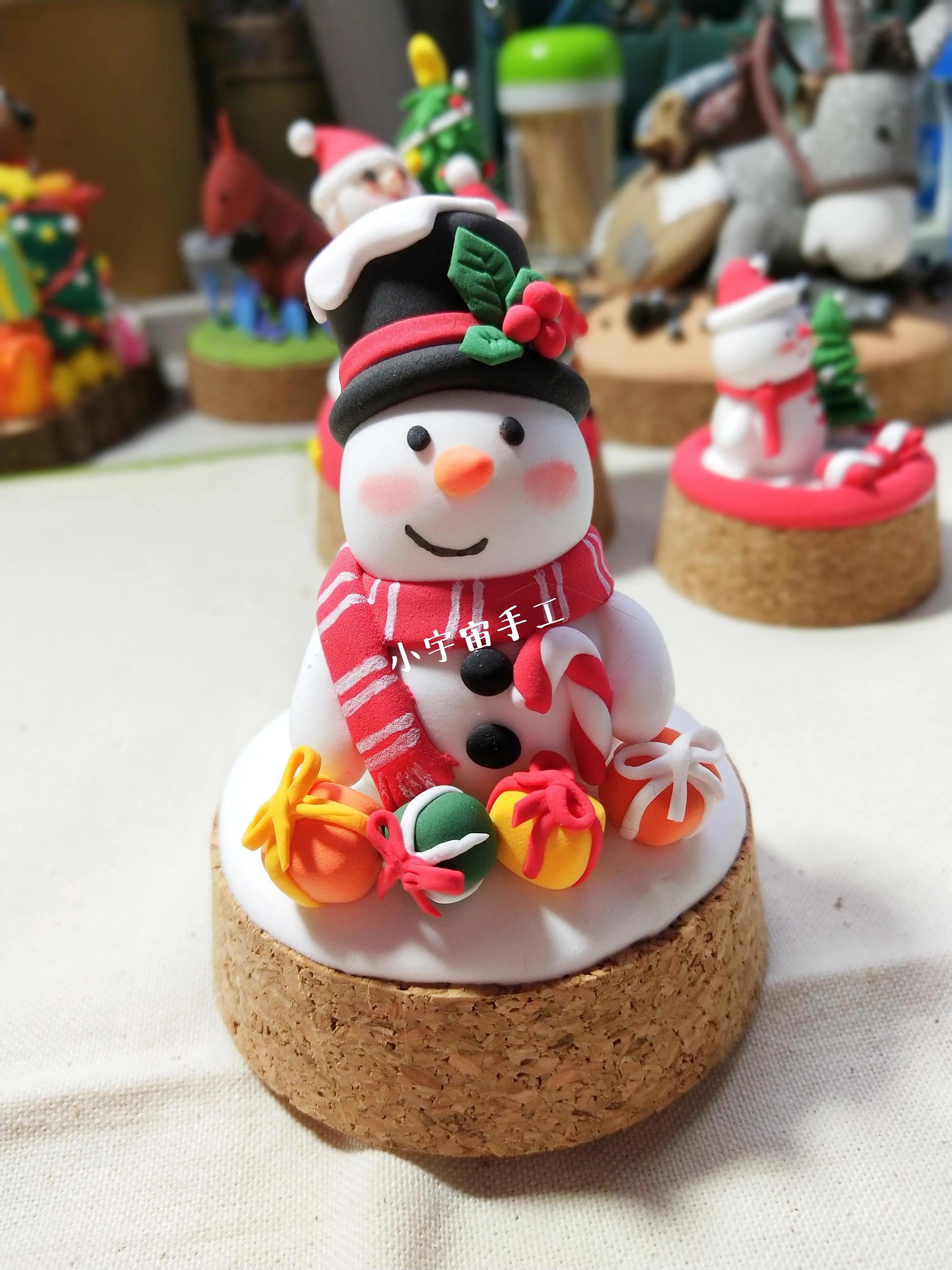 软陶制作手工海绵宝宝的菠萝屋,新手软陶白陶手工教程