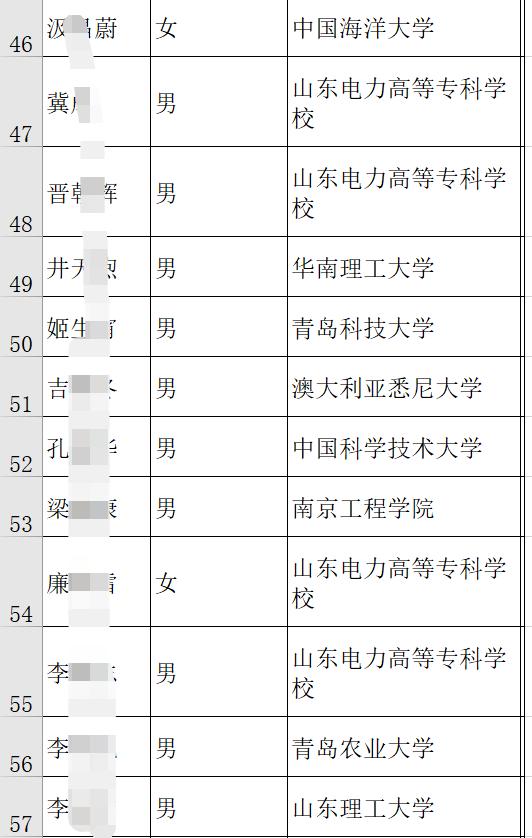 国网山东电力公司校招人员公示,山东省电力公司校招