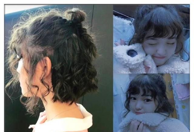 减龄短发波波头女图,俏皮可爱波波头造型很好看又减龄