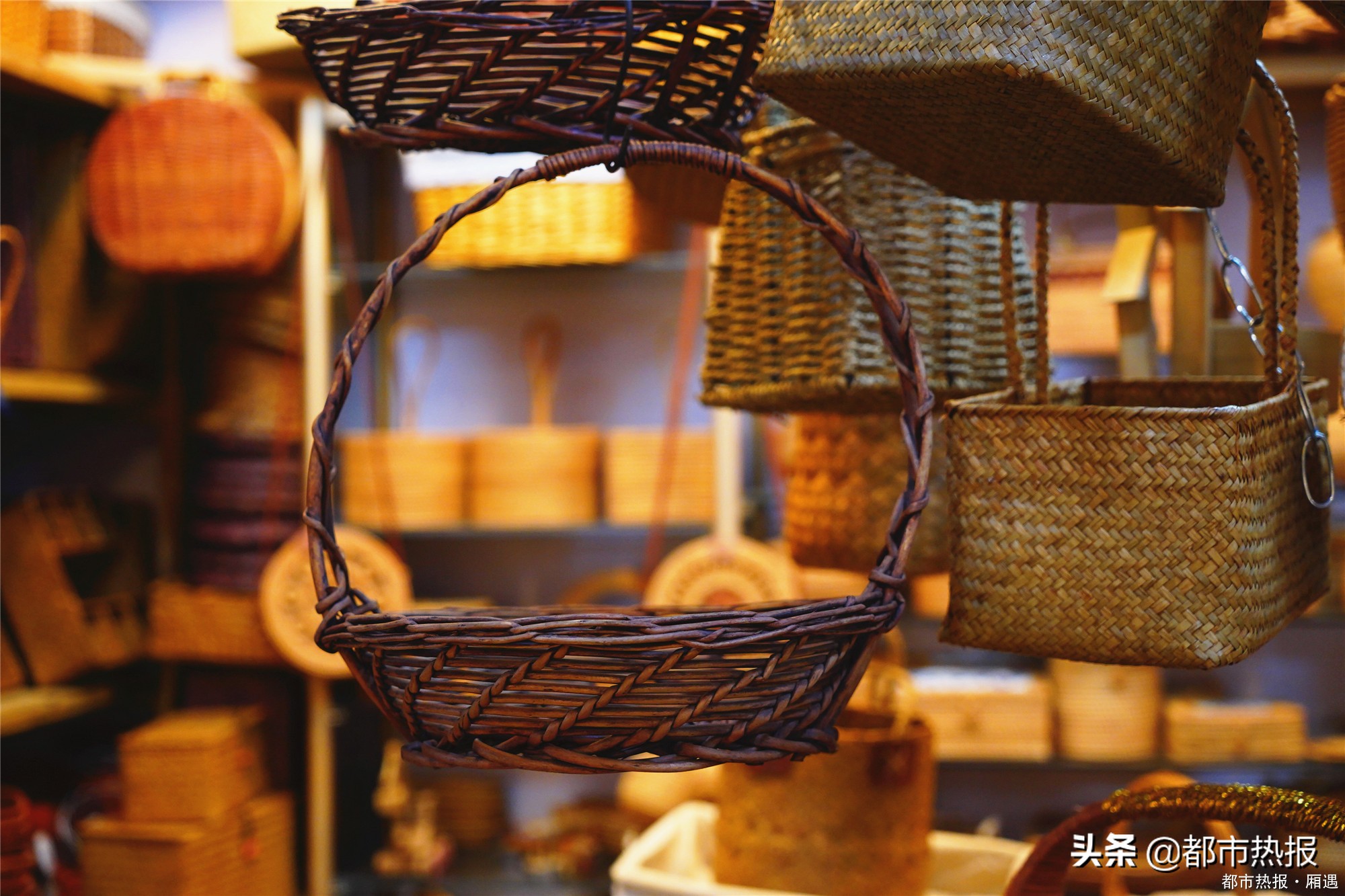 藤编迷你小物件,藤编小藤椅