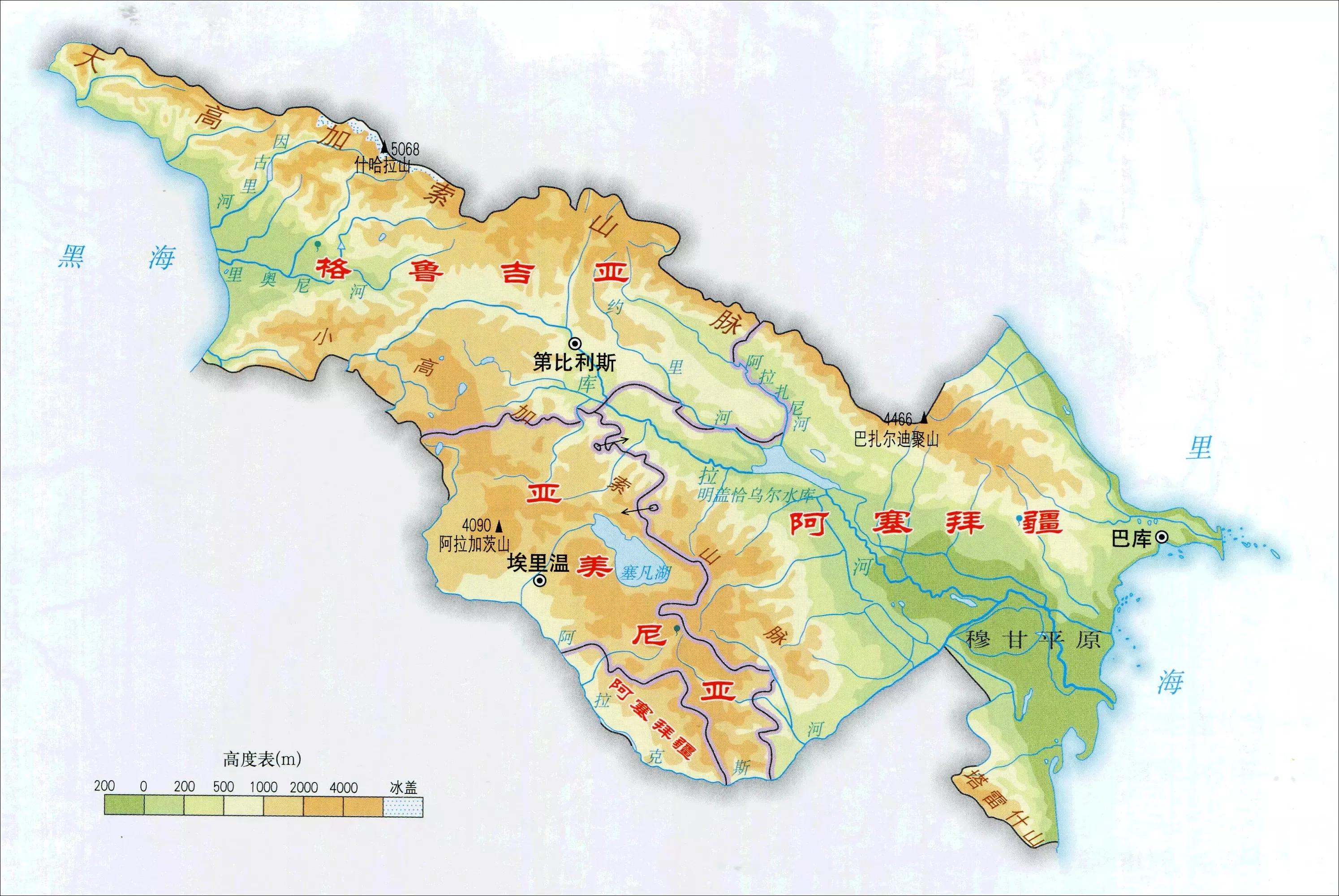 最新亚洲地图超清版大图,亚洲地形图高清版保存