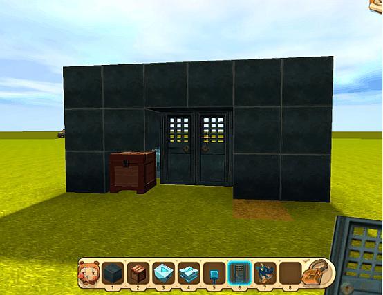 迷你世界教程感应自动门,迷你世界如何制作感应门