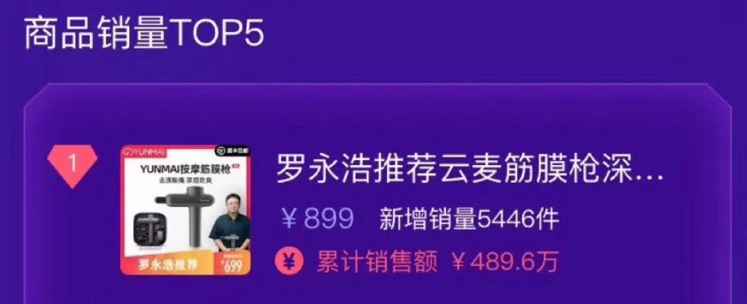 淘宝99元的筋膜枪，罗永浩直播凭什么卖899元？看看女生用来干嘛