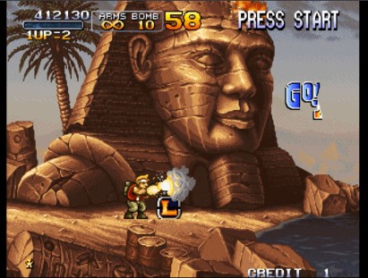 街机合金弹头boss大全,合金弹头2双人同屏恐怖彩蛋