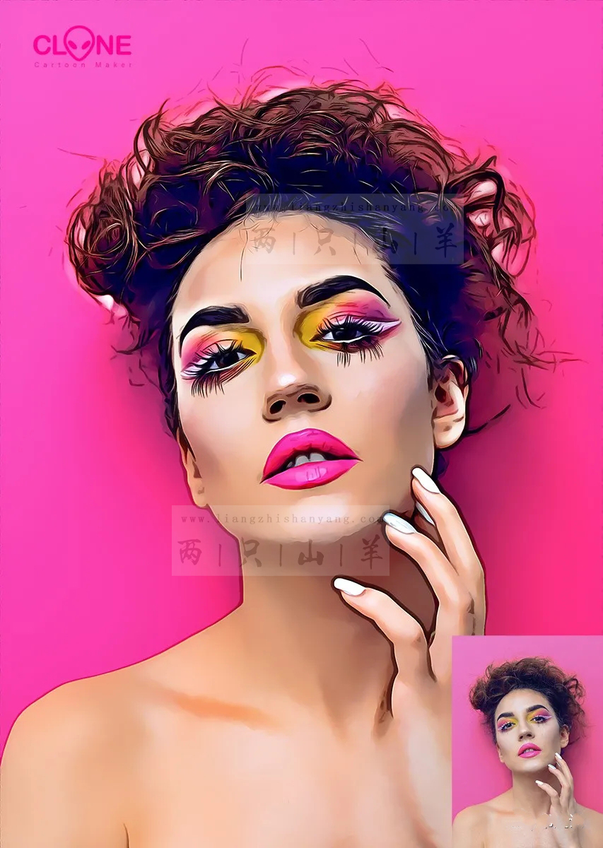 照片一键变成卡通人物拍同款,把人物照片转换为卡通漫画