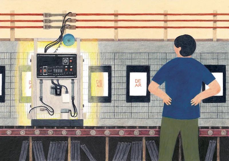 韩国插画家young,韩国插画师leekyuyoung暖心作品