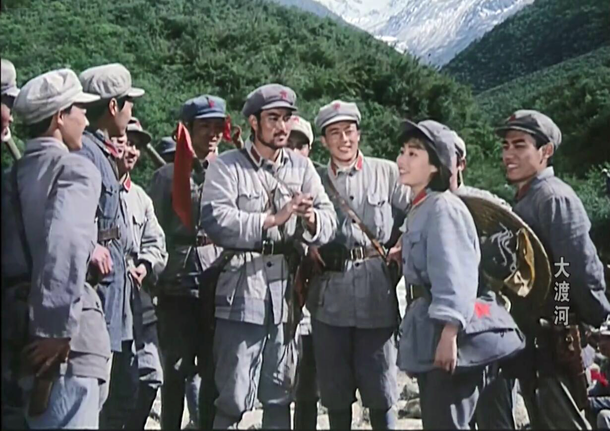 21位50年代电影艺人今昔对比,大渡河电影是哪一年拍的