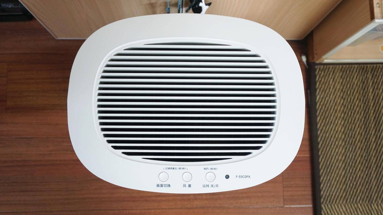 居家隔离必备电器,松下空气净化器f-93c0px评测