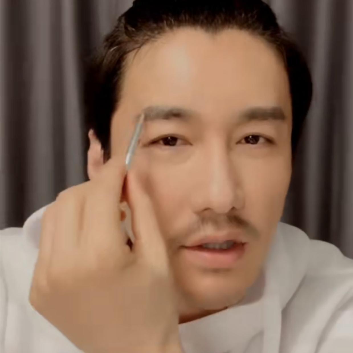 男士化妆教程自然妆,男士如何画清爽的妆