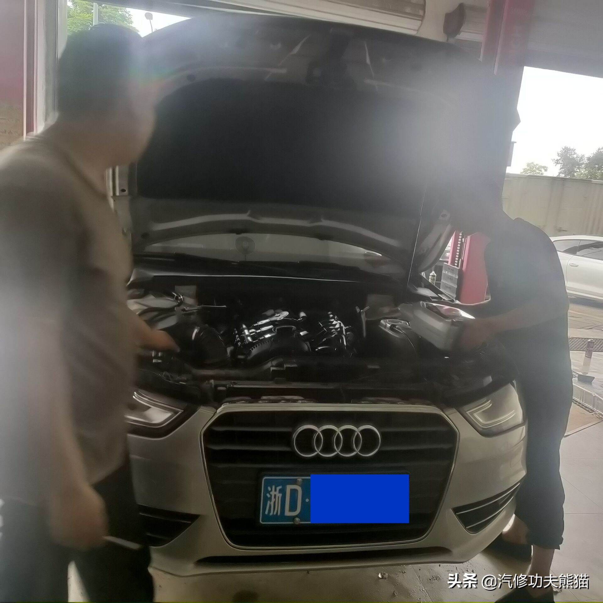 奥迪a4l治理烧机油,a4l奥迪烧机油怎样查