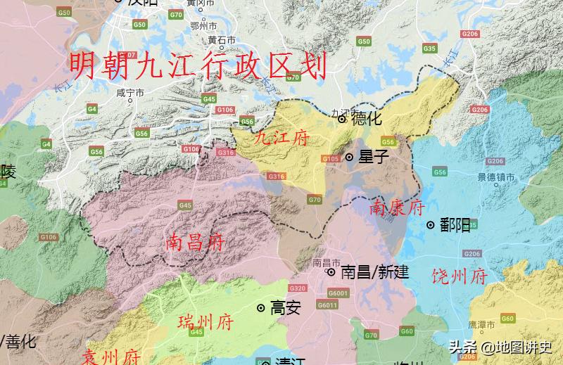江西九江行政区划,九江把武宁和修水分为三个县吗