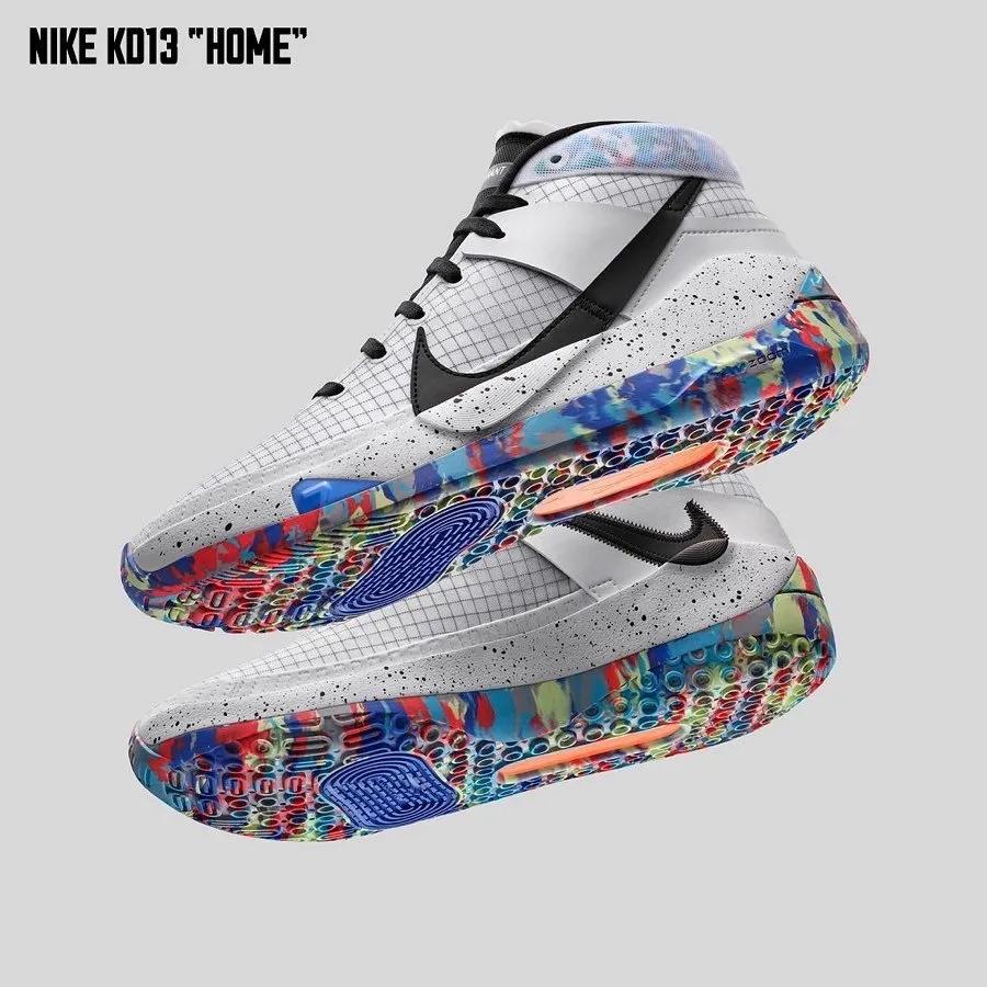 盘点nba球星上脚球鞋杜兰特篇,nba球员上脚的球鞋欧文