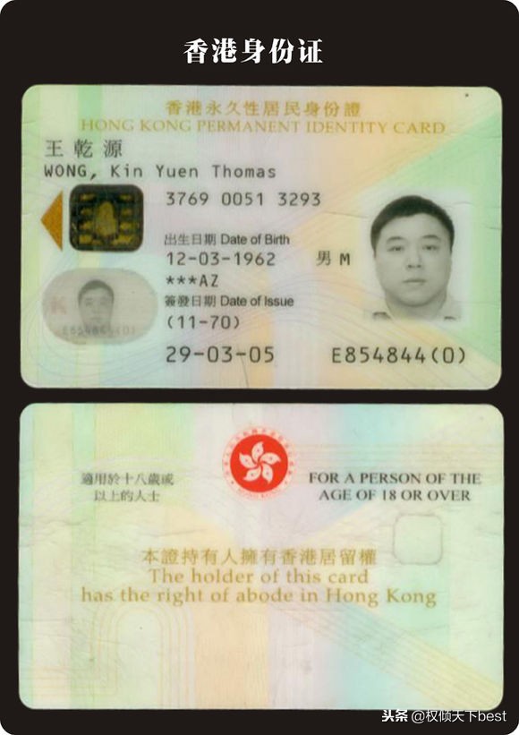 世界各地的身份证什么样子的,身份证世界各国