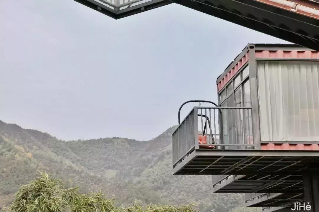 四个集装箱别墅民宿小院,5个40尺集装箱改造别墅图片