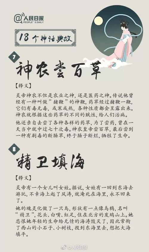 中国孩子最想知道的180个神话故事,80后听过的经典神话故事