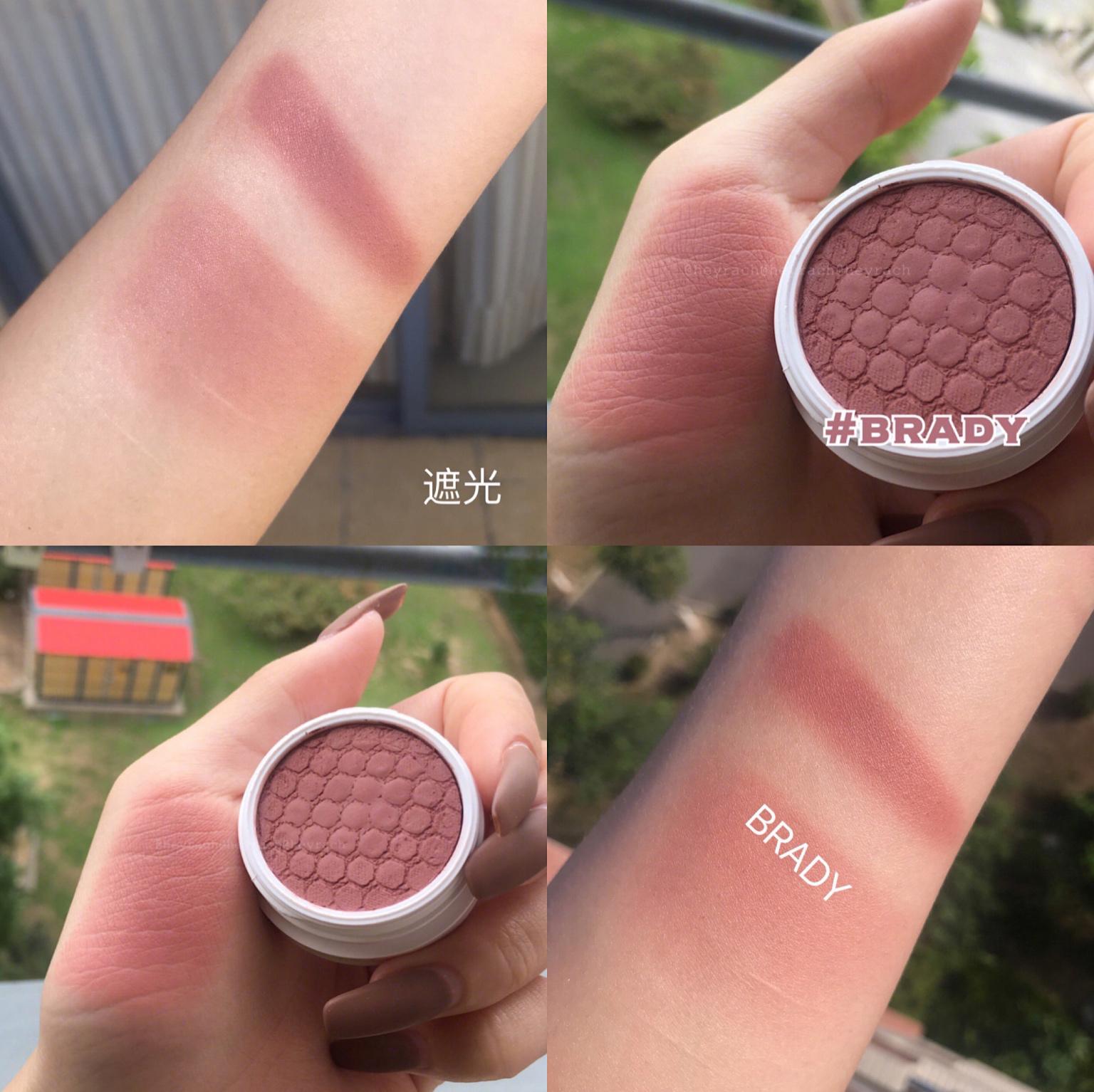 一块钱眼影盘100色,一百多块的眼影超闪