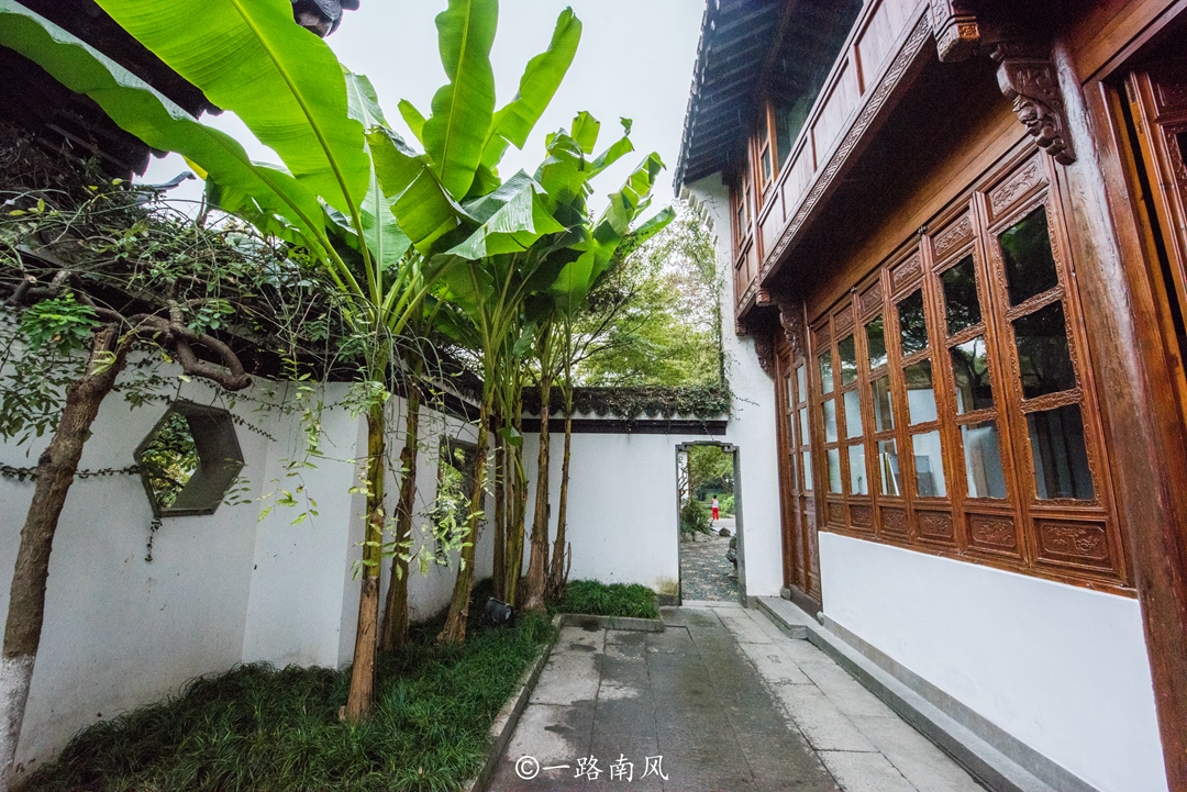 杭州西湖郭庄在什么地方,杭州郭庄园林图片
