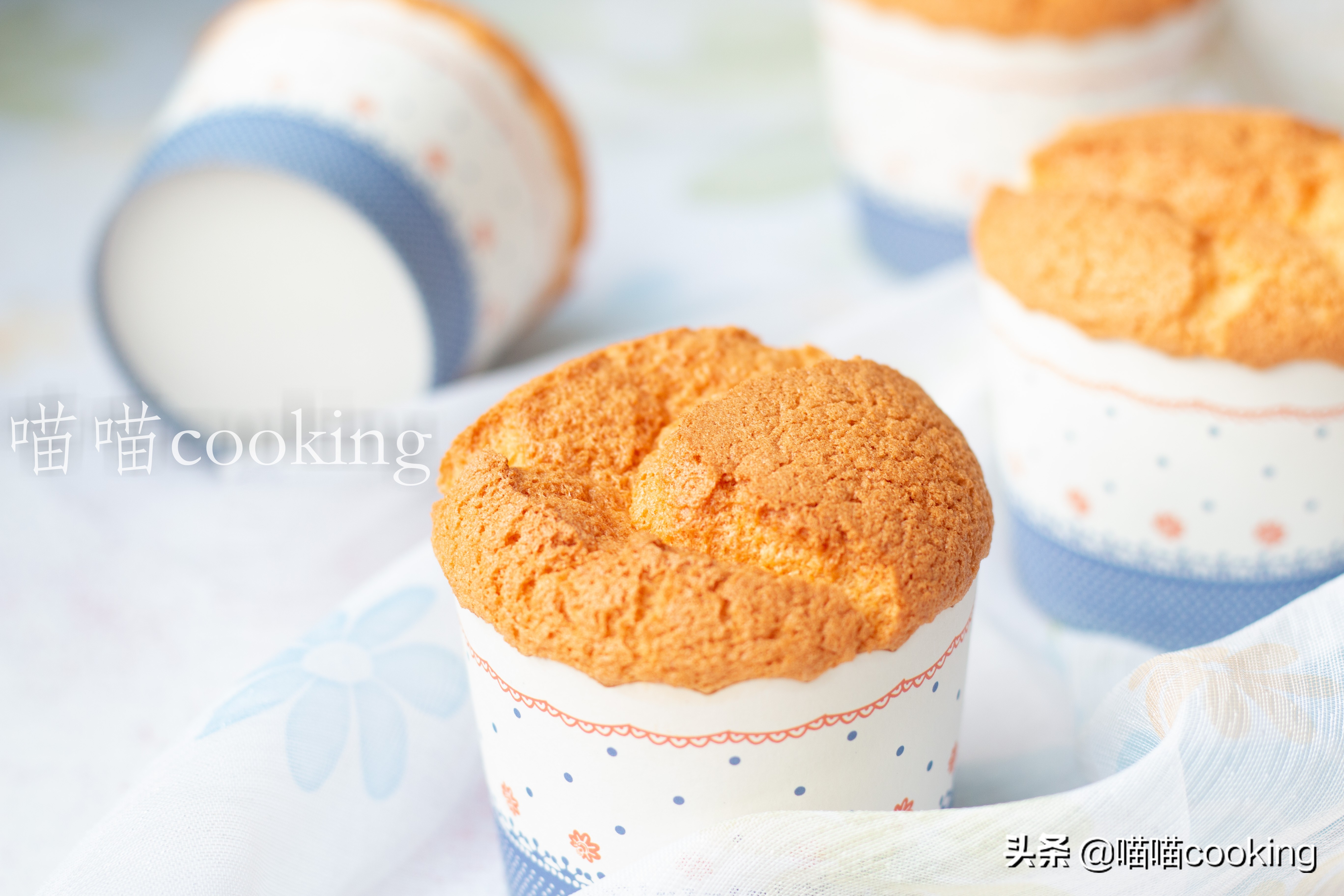 君之烘焙奶油杯子蛋糕的做法,杯子蛋糕制作全过程教程
