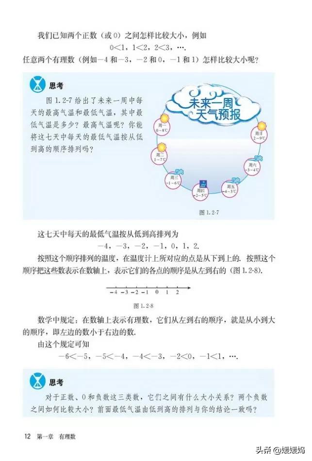 初中数学七年级上册课本,初中数学人教版七年级上册电子版