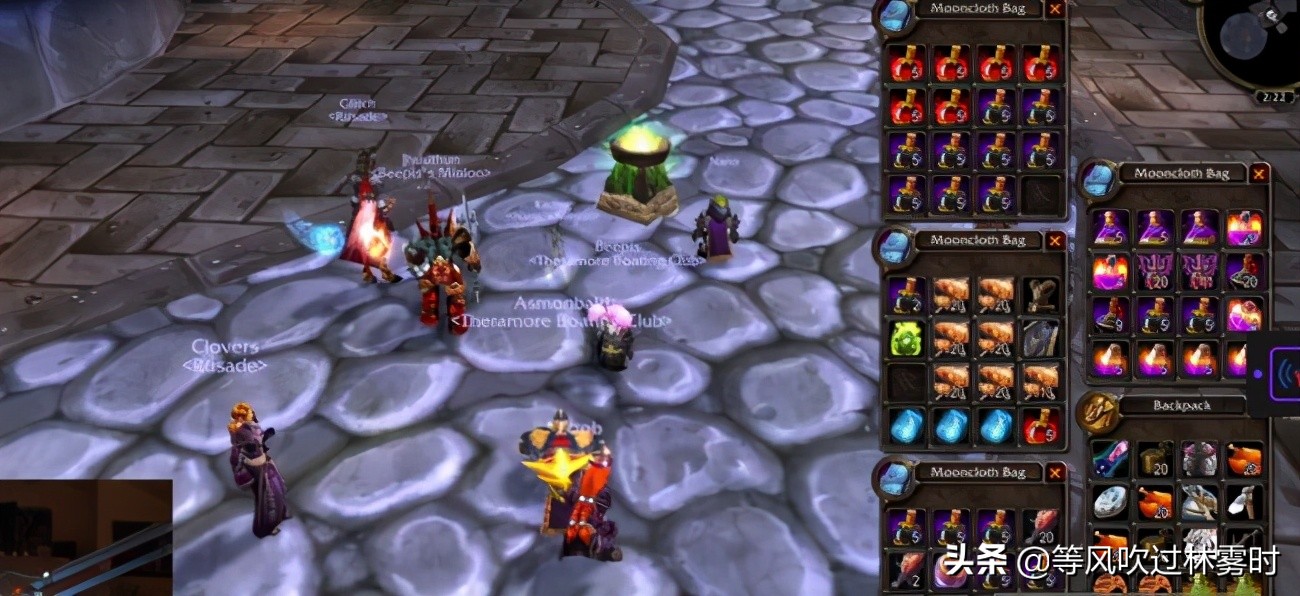 这才测试服，就开始毛装备了，还是直播毛装备，脸都不要了？