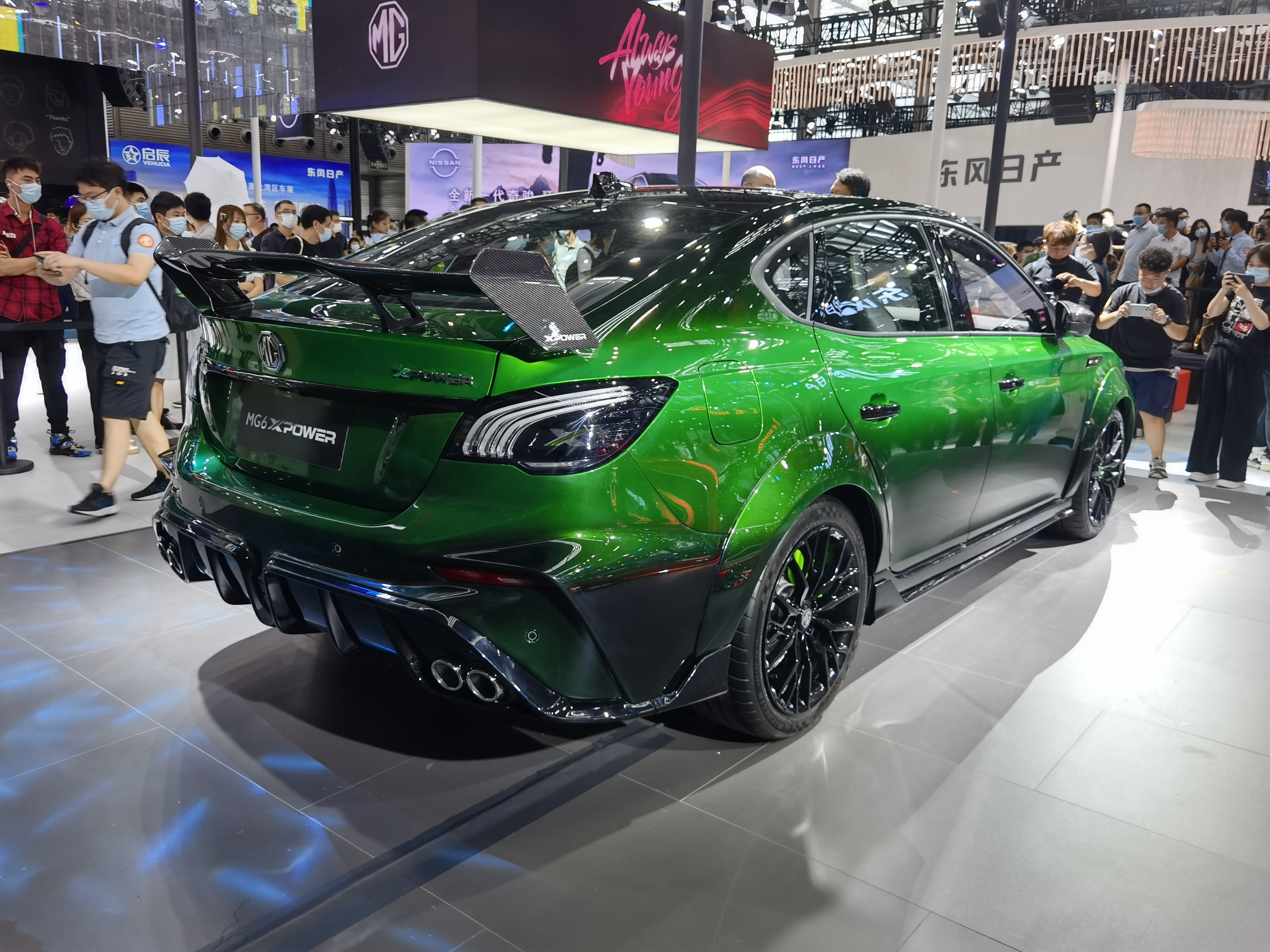 mg6xpower来袭造型前卫个性,mg6改装后能上路吗