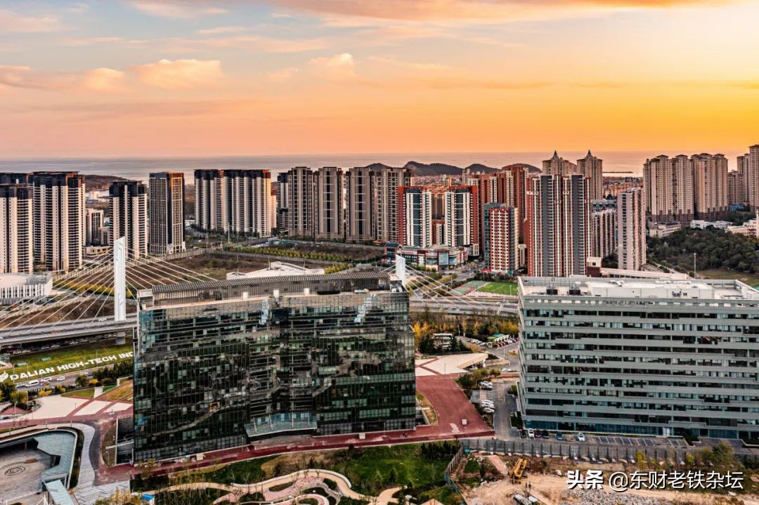 大连高新园区海浪,大连高新壹号夜景