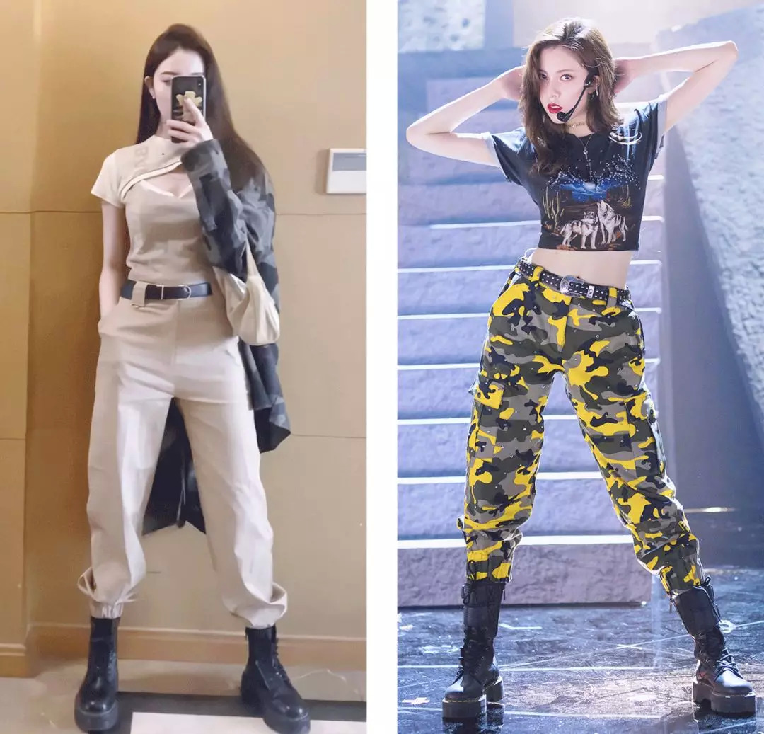 一点也不热，酷妹的马丁靴里都有空调